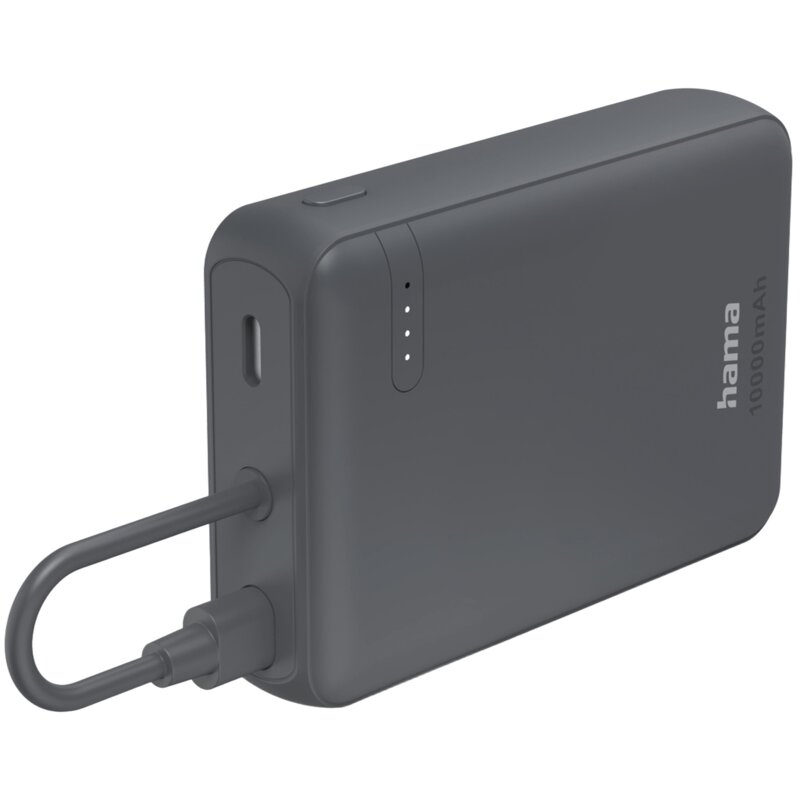 Hama Travel 10000mAh 15W Antracyt