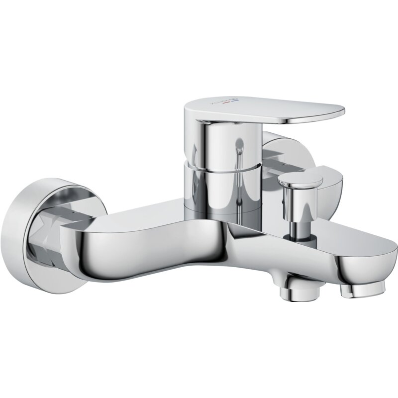 Bateria wannowa natynkowa KLUDI X1 326910575 Chrom