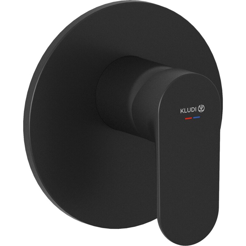 Bateria prysznicowa KLUDI X1 327553975 Czarny mat