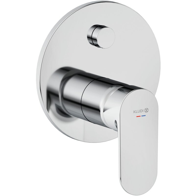 Bateria wannowa podtynkowa KLUDI X1 327590575 Chrom