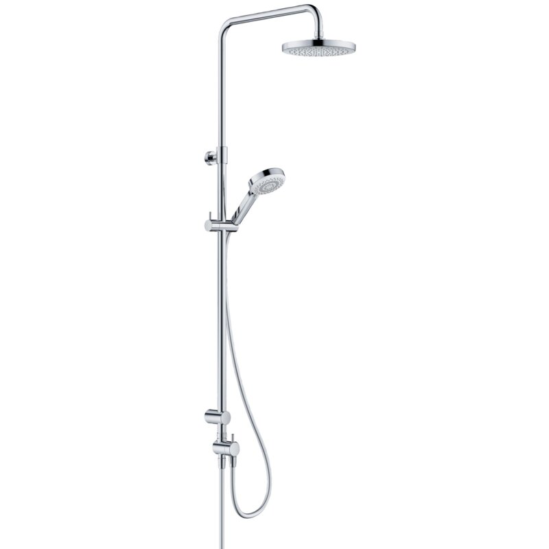 Zestaw prysznicowy natynkowy KLUDI Dive Dual Shower System 6808005-00 z deszczownicą Chrom