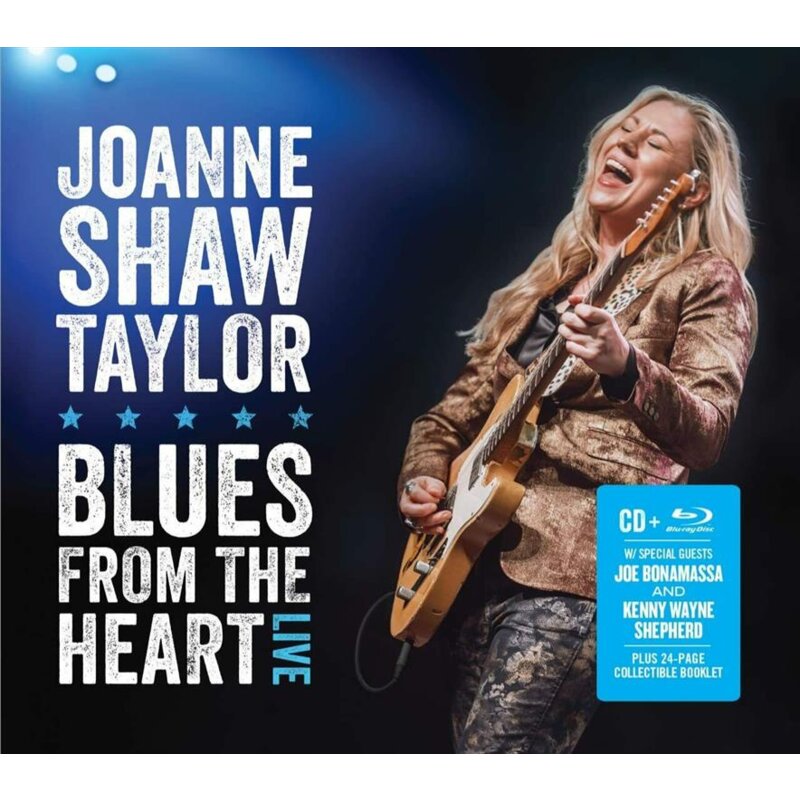 Joanne Shaw Taylor - Blues From The Heart Live CDBLURAY