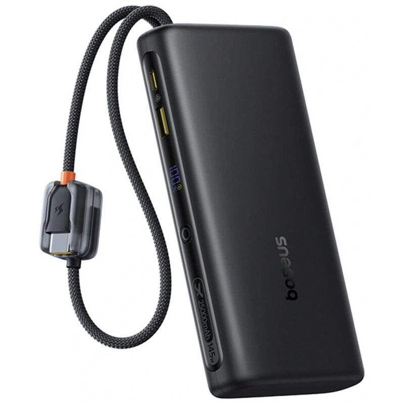 BASEUS POWERBANK 25000 MAH 145W QC 2x USB-C USB-A PD DO LAPTOPA TELEFONU