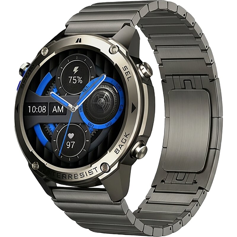 Smartwatch LUNA Veles GPS Stalowy