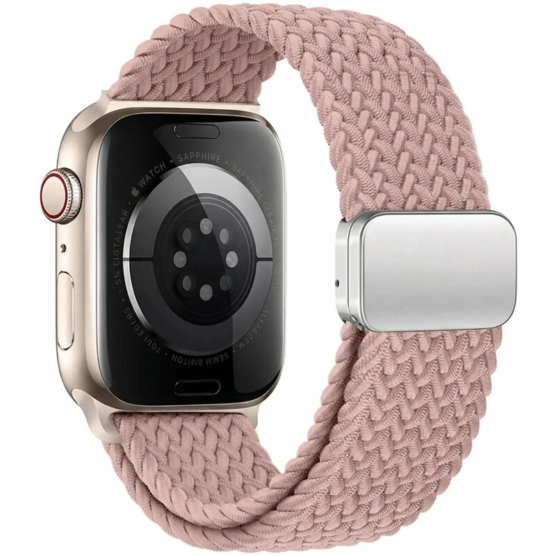 Pasek LUNA do Apple Watch do koperty 42/44/45mm A00328 Jasnokremowy