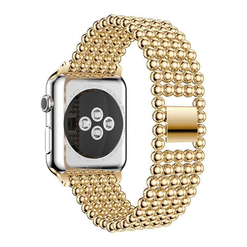 Pasek LUNA do Apple Watch do koperty 42/44/45mm A00331 Złoty