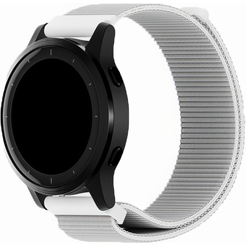 Pasek HOLDIT Nylon Magnet do Samsung Galaxy,Garmin,Huawei,Amazfit 20mm Szary