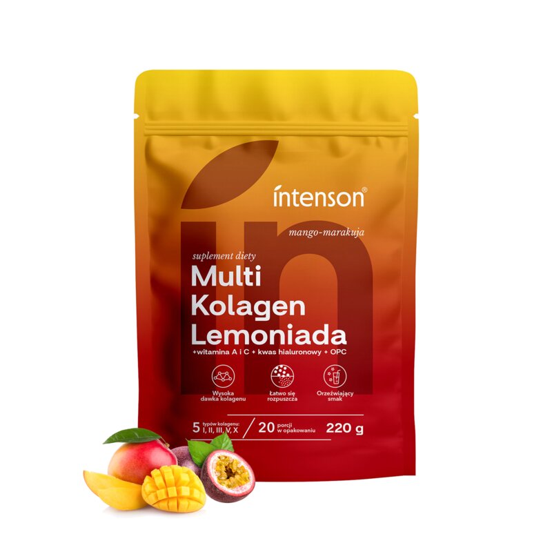 Kolagen INTENSON Multi Mango-marakuja (220 g)