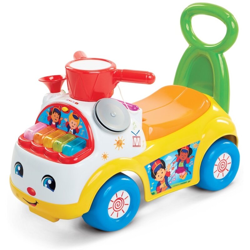 Jeździk FISHER PRICE Little People Muzyczna Parada 522084 Żółty