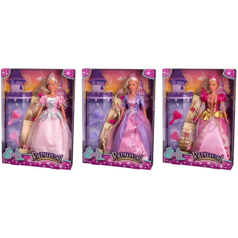 Lalka SIMBA Steffi Love Królewna Roszpunka 105738831 (1 lalka)