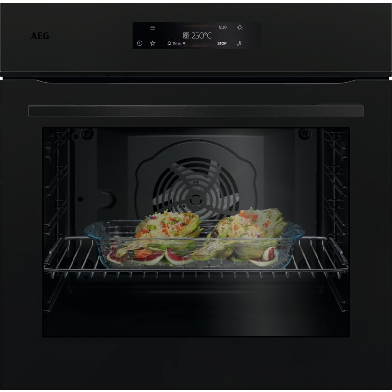 Piekarnik AEG MS7PB63XAT MealAssist 7000 Elektryczny Czarny A+