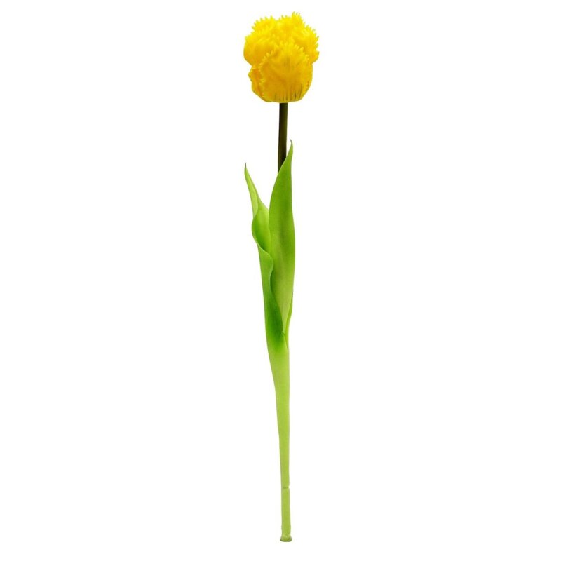 Sztuczny kwiat SASKA GARDEN Tulipan Żółty