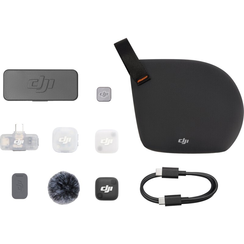 DJI Mic Mini 2 1TX + 1 Mobile RX + Etui ładujące