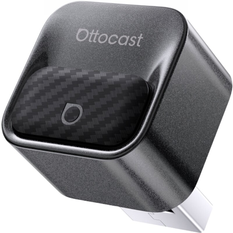 Adapter OTTOCAST CA525-T3 Bezprzewodowy CarPlay Anrdoid Auto Czarny