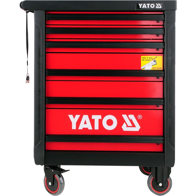 Szafka serwisowa YATO YT-0902 6 szuflad blat stalowy