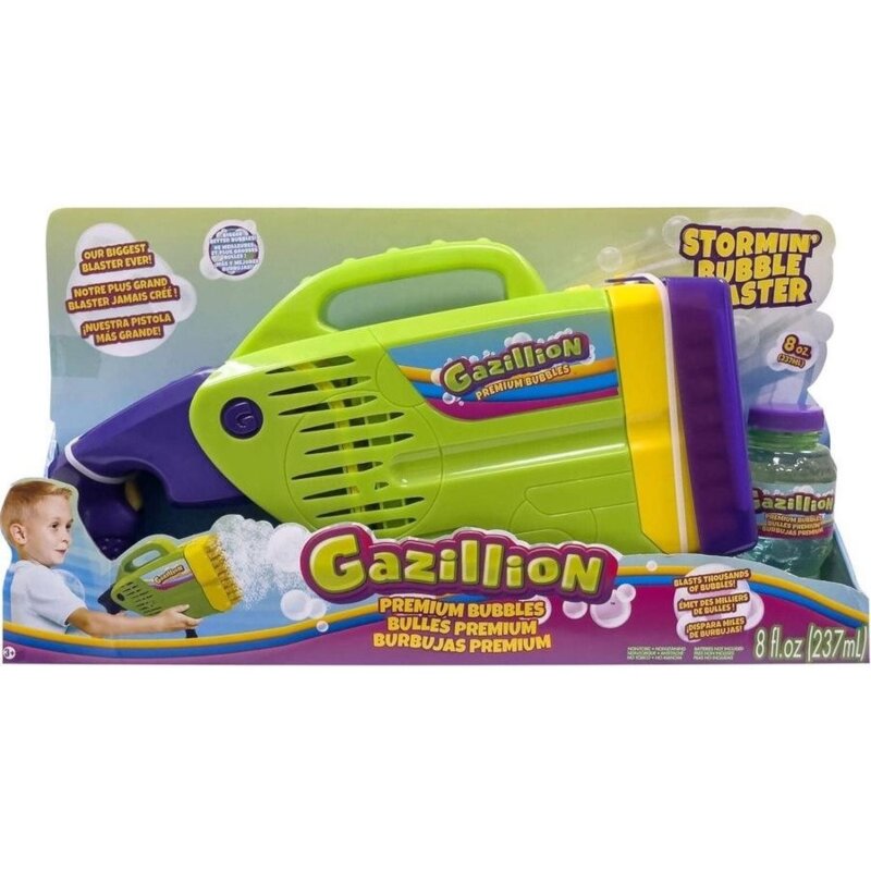 Zabawka GAZILLION BUBBLES Stormin Bubble Blaster