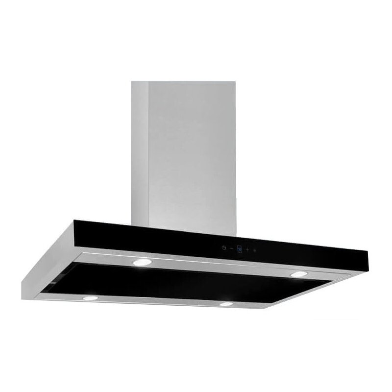 Okap AKPO WK-9 Isla Feniks Glass 90 Czarny