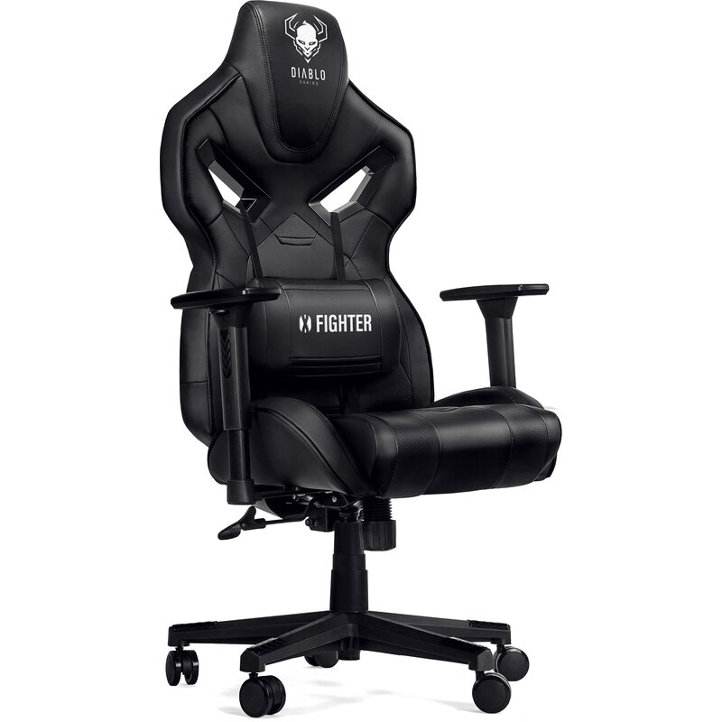 Fotel gamingowy DIABLO CHAIRS X-Fighter Normal Size Czarny