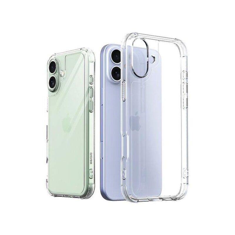 Etui ARAREE Flexield do Apple iPhone 16 Plus Przezroczysty