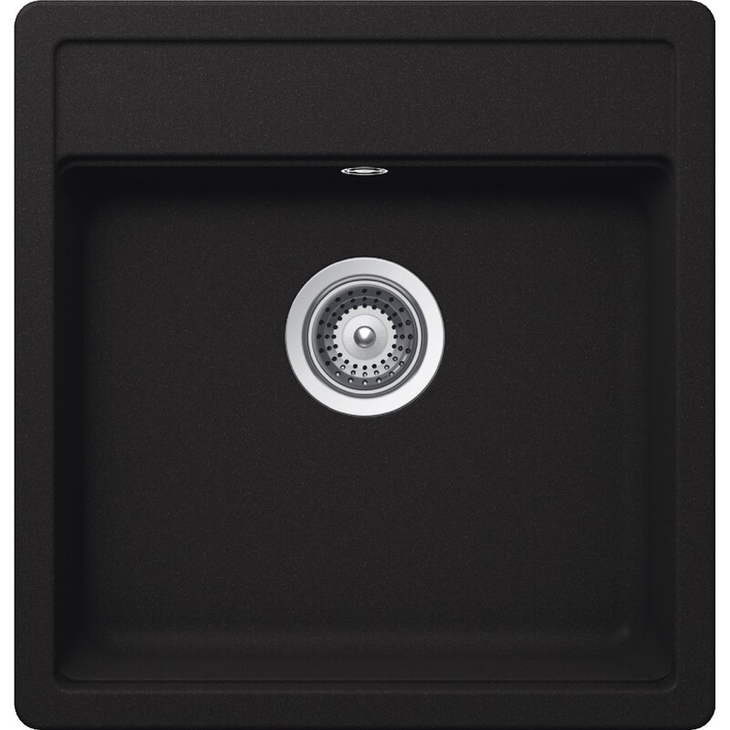 Zlewozmywak jednokomorowy SCHOCK Nemo N-100S Onyx 51x49