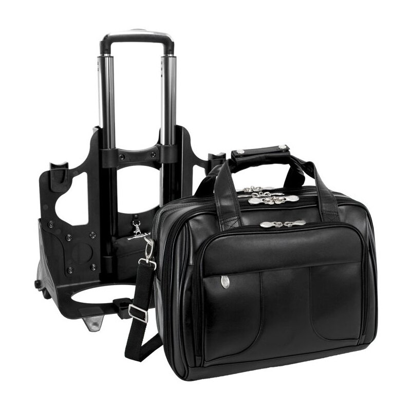 Torba na laptopa MCKLEIN Chicago 17 cali Czarny