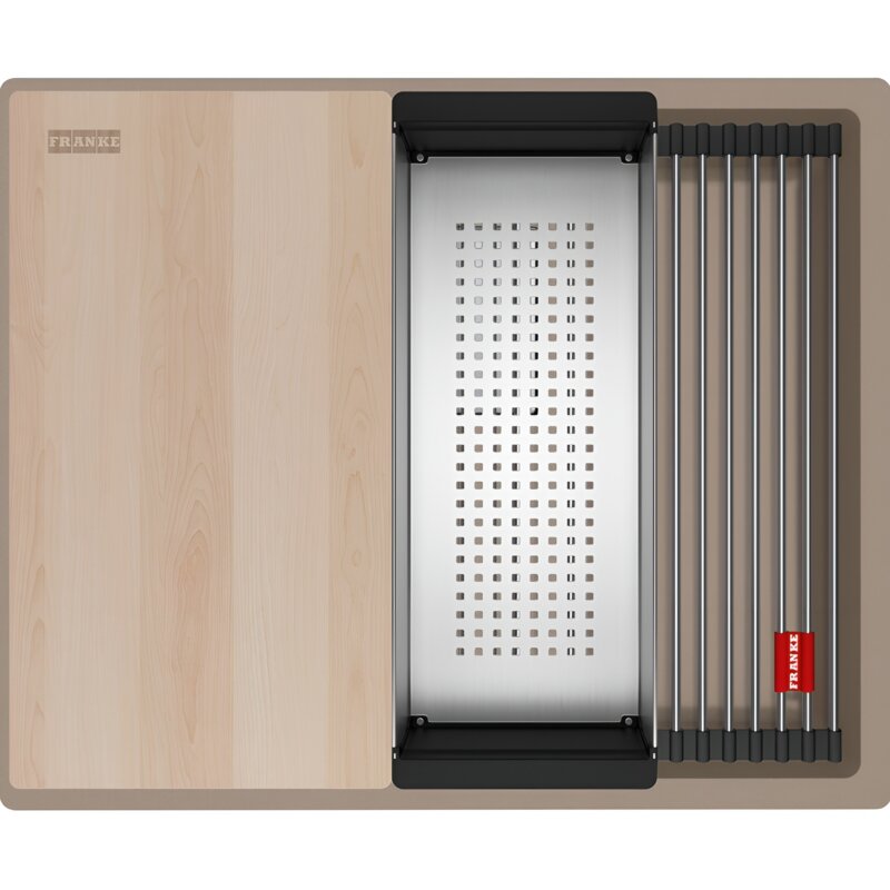 Zlewozmywak jednokomorowy FRANKE Kanon KNG Pro 110-52 125.0749.657 Cappuccino 46x56