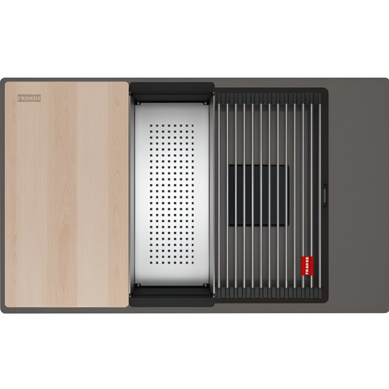 Franke Kanon KNG PRO 110-62 Granitowy Łupkowy szary