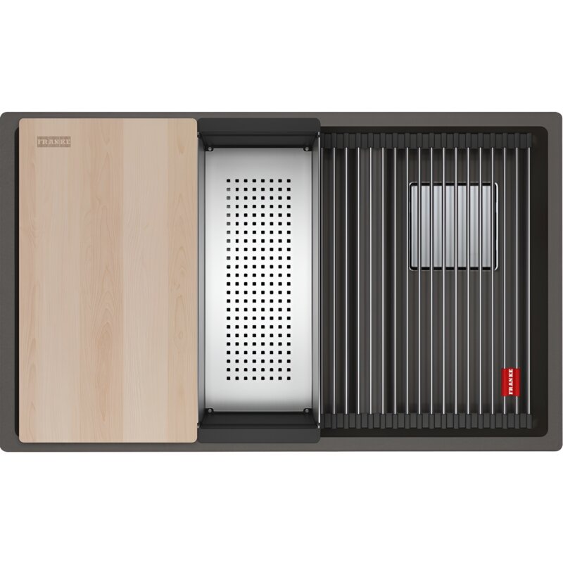 Franke Kanon KNG PRO 160-46-21 Granitowy Łupkowy szary