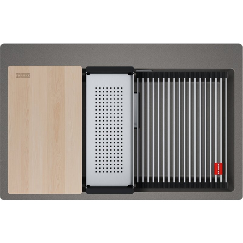 Franke Kanon KNG PRO 610-73 FTL Granitowy Kamienny szary