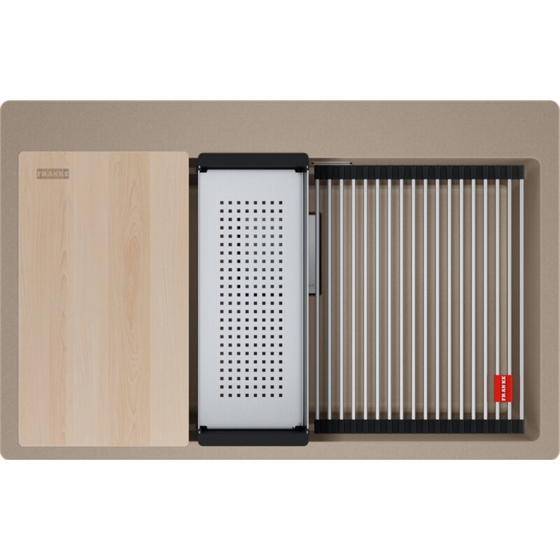 Franke Kanon KNG PRO 610-73 FTL Granitowy Cappuccino