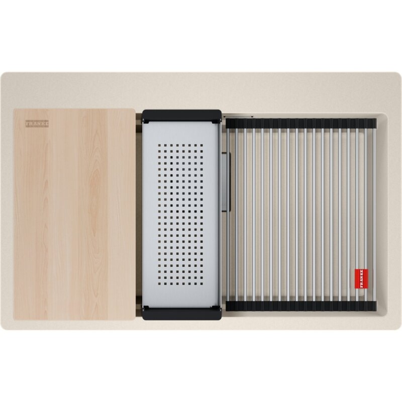 Franke Kanon KNG PRO 610-73 FTL Granitowy Orzechowy
