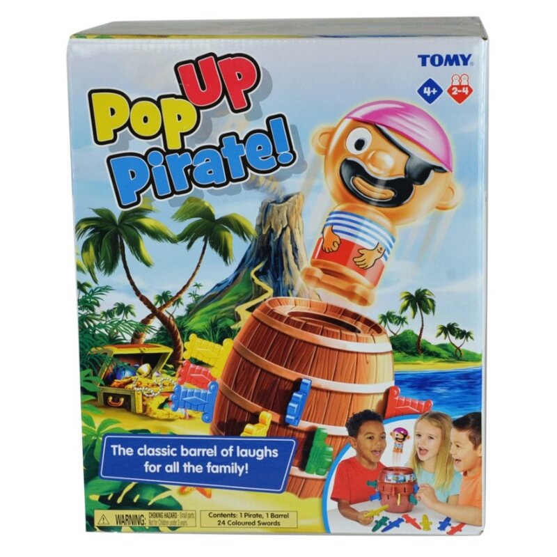 Gra zręcznościowa TOMY Beczka Pirata T7028