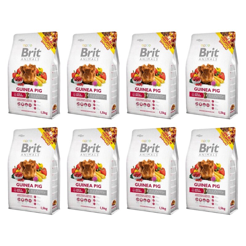 Karma dla gryzoni BRIT Animals Complete Guinea 8 x 1.5 kg