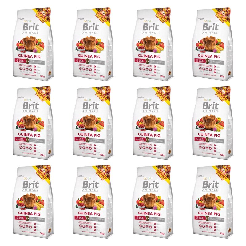 Karma dla gryzoni BRIT Animals Complete Guinea 12 x 300 g