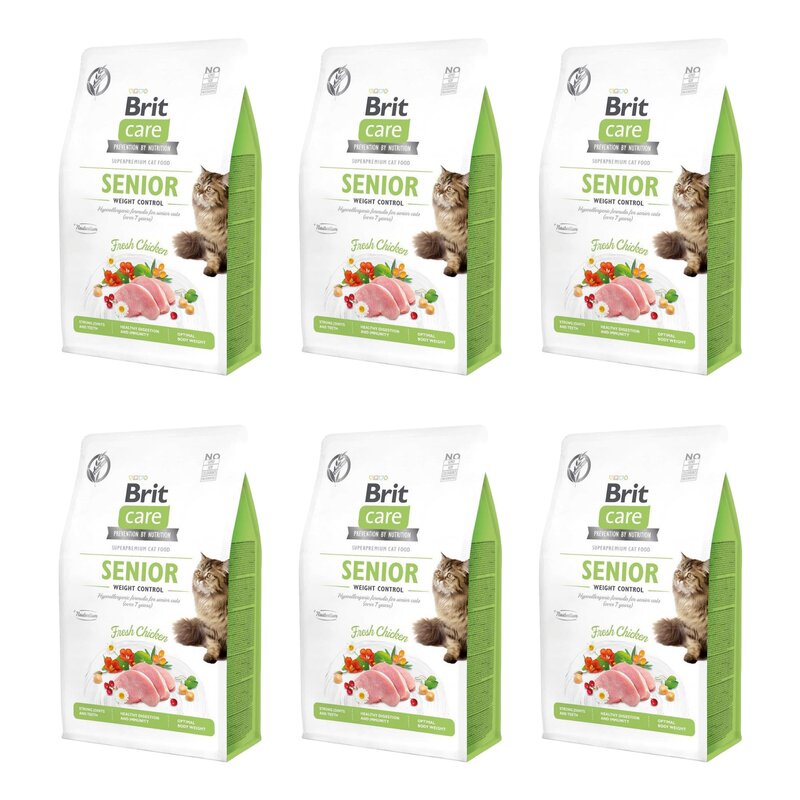Karma dla kota BRIT CARE Grain-Free Weight Control Kurczak 6 x 400 g