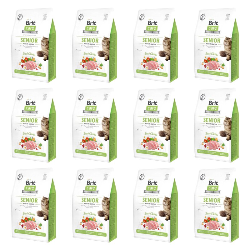 Karma dla kota BRIT CARE Grain-Free Weight Control Kurczak 12 x 400 g