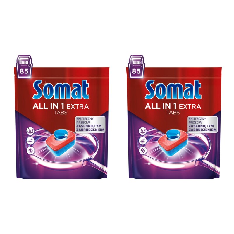 Tabletki do zmywarek SOMAT All in One Extra - 170 szt.