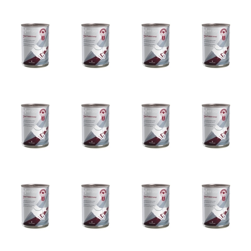 Karma dla psa i kota TROVET Unique Protein UPT Indyk 12 x 400 g