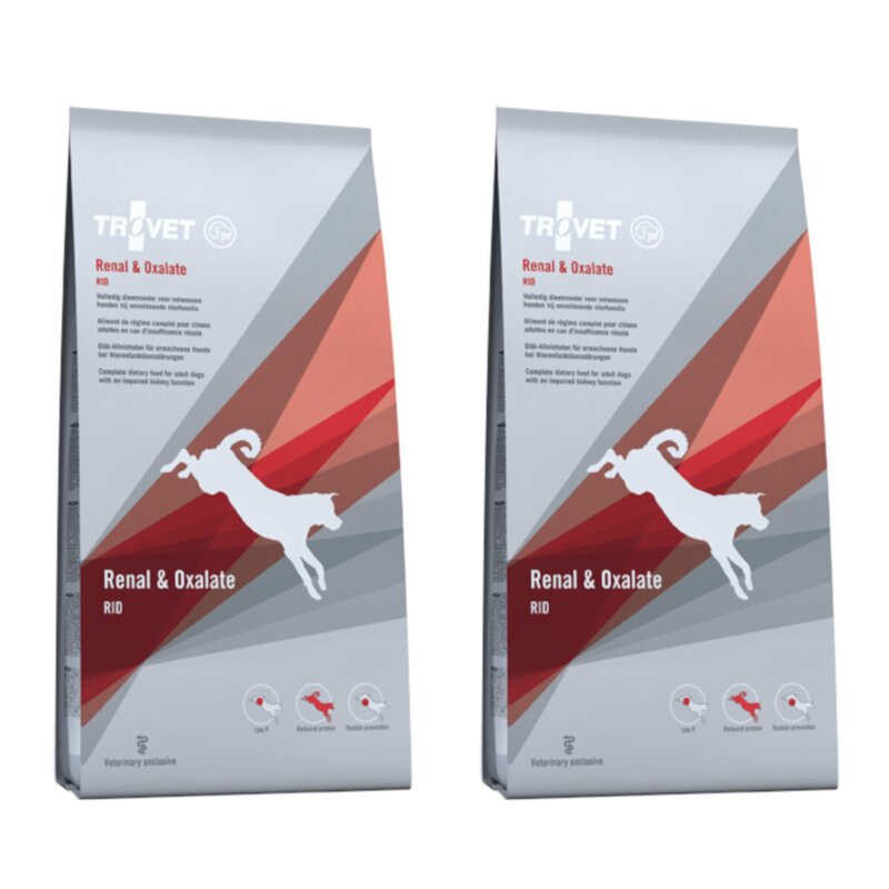 Karma dla psa TROVET Renal and Oxalate RID Kurczak 2 x 12.5 kg