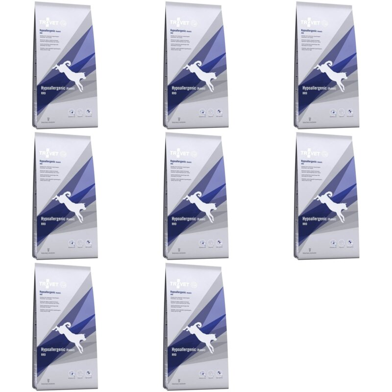 Karma dla psa TROVET Rabbit Rice Diet hipoalergiczna 8 x 3kg