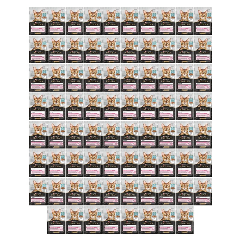 Karma dla kota PURINA Pro Plan Adult Delicate Digestion Ryba 78 x 85 g