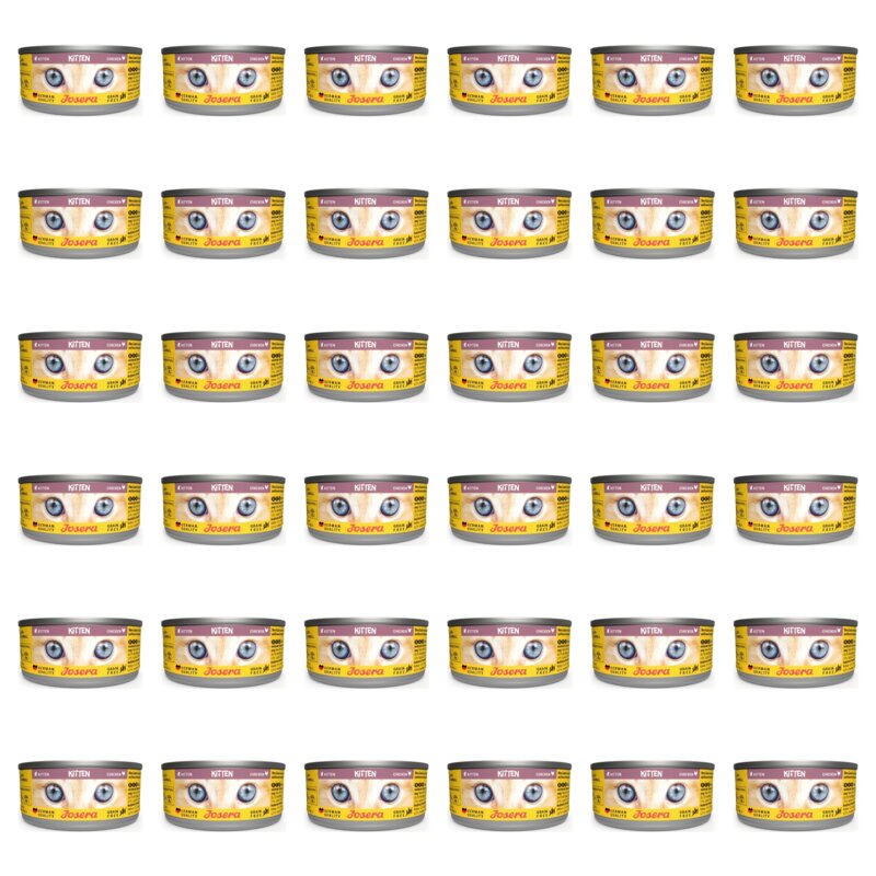 Karma dla kota JOSERA Kitten Kurczak 36 x 85 g