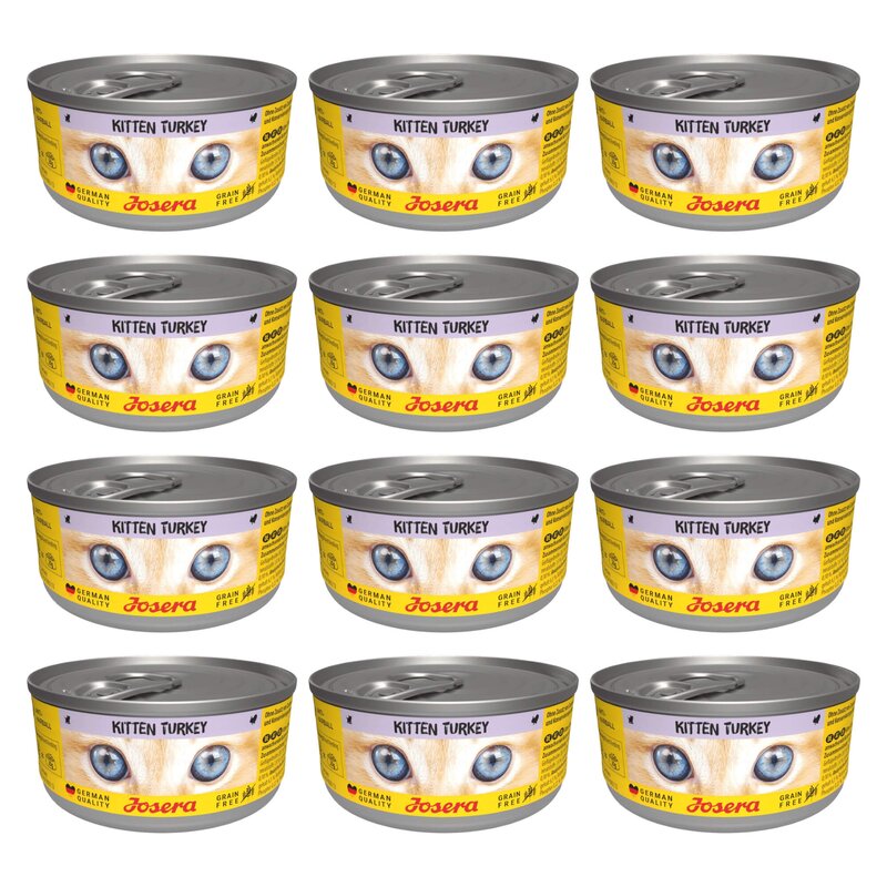 Karma dla kota JOSERA Kitten Indyk 12 x 85 g