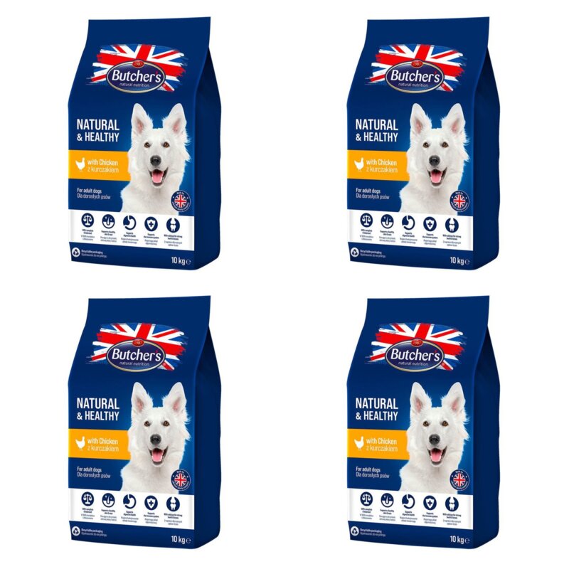 Karma dla psa BUTCHER'S Natural & Healthy 4 x 10 kg