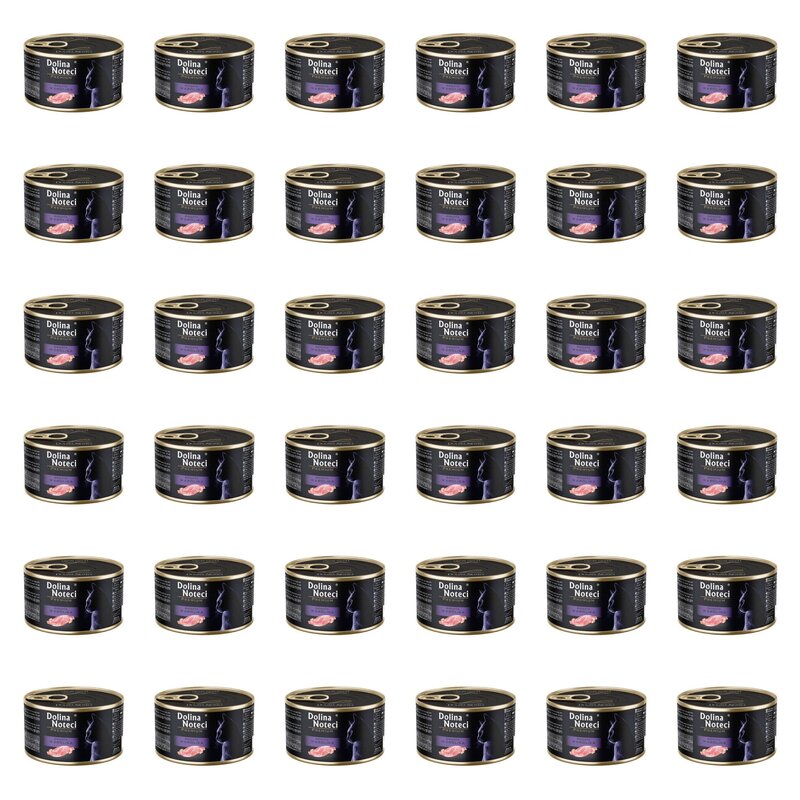Karma dla kota DOLINA NOTECI Premium Królik 36 x 185 g