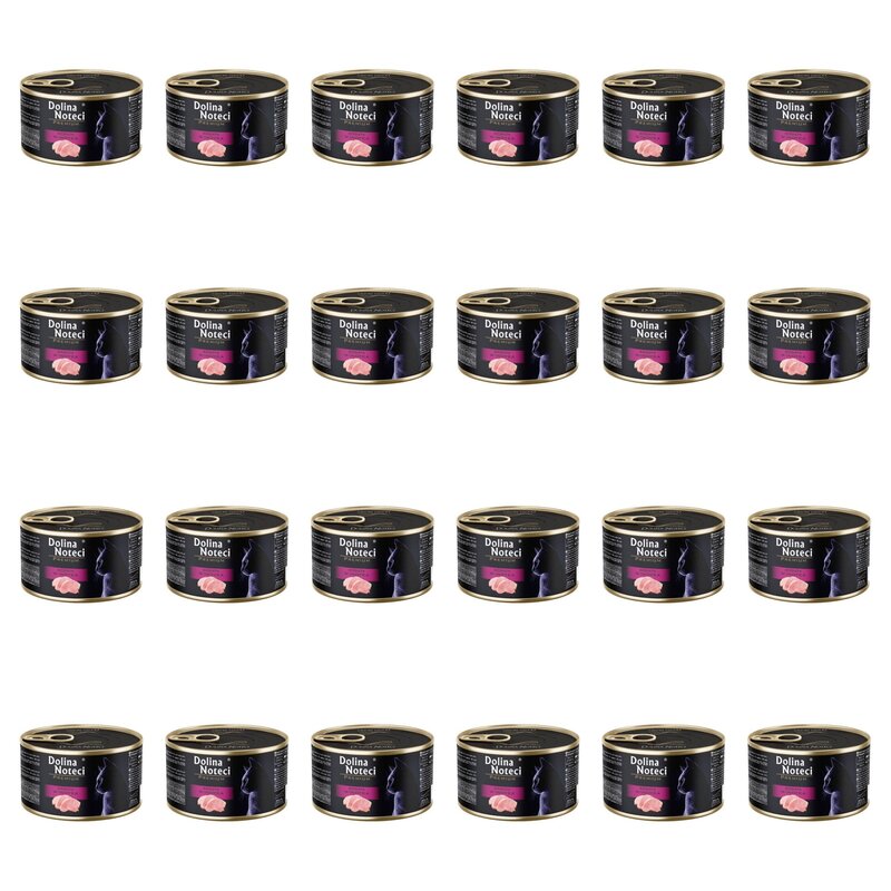 Karma dla kota DOLINA NOTECI Premium Indyk 24 x 185 g