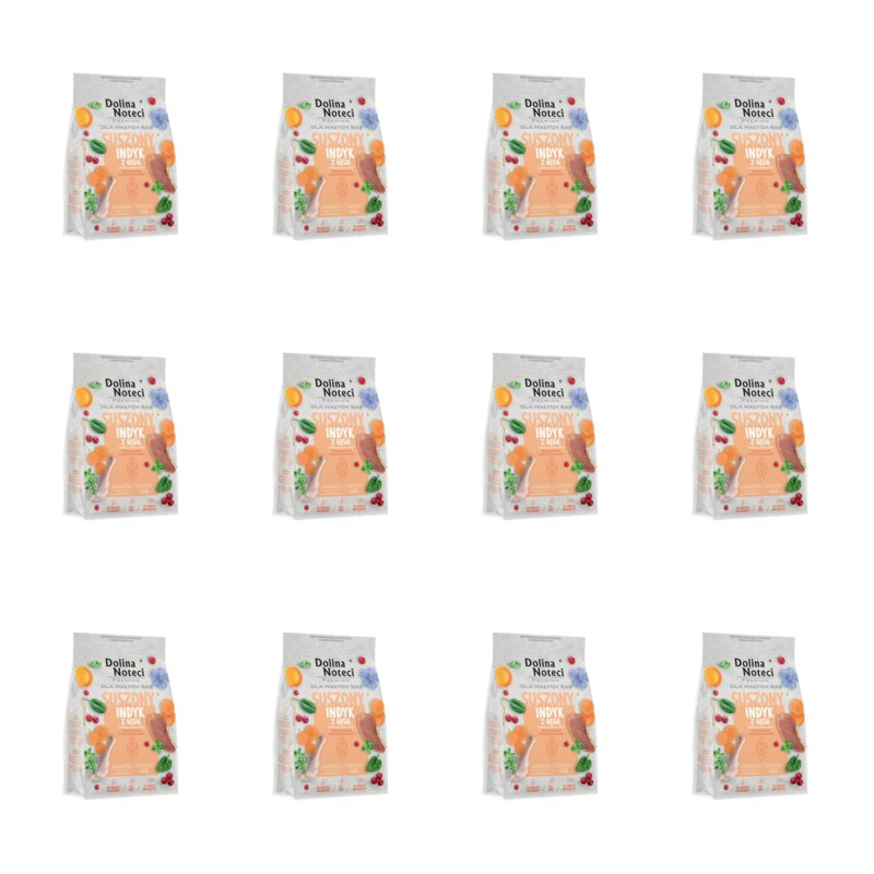 Karma dla psa DOLINA NOTECI Premium Indyk z gęsią 12 x 3 kg