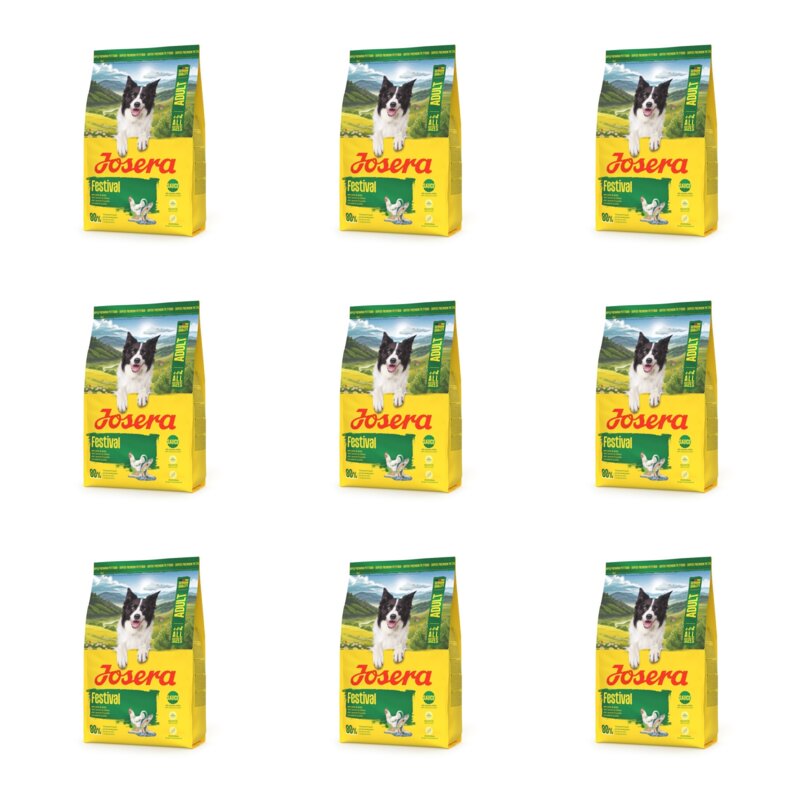 Karma dla psa JOSERA Festiwal 9 x 3 kg