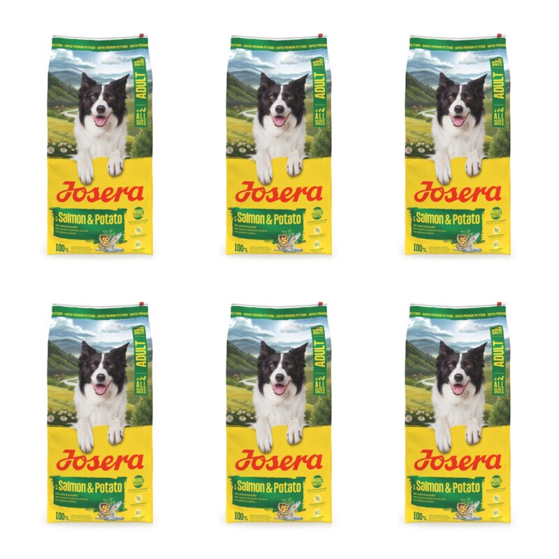 Karma dla psa JOSERA Adult Salmon & Potato 6 x 3 kg