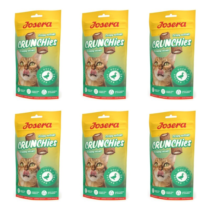 Przysmak dla kota JOSERA Crunchies Duck 6 x 60 g